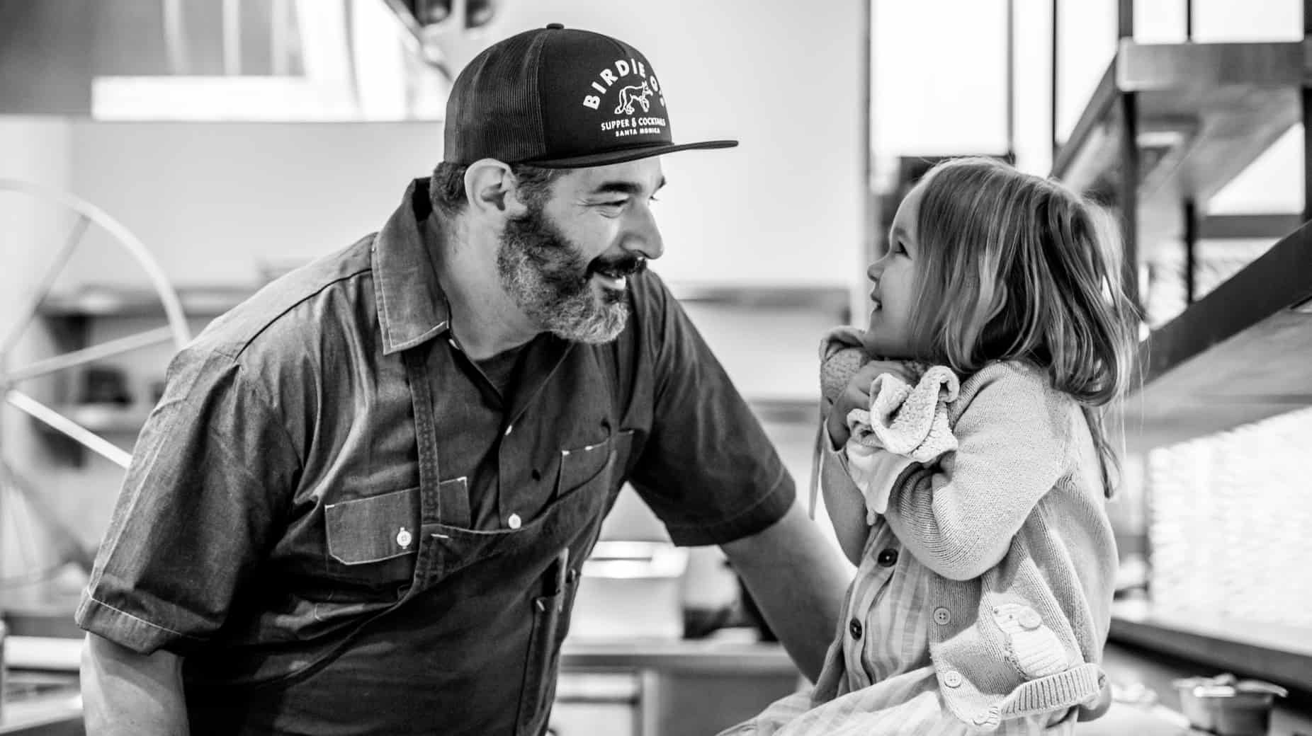 Chef Jeremy Fox & Daughter Birdie Fox