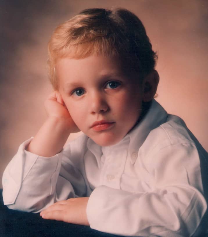 Childhood Photo of Matthew Schaler